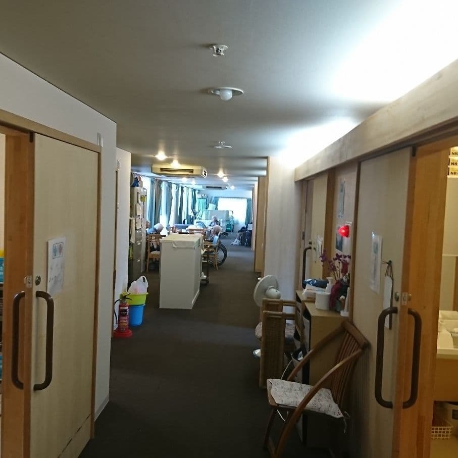 京都府長岡京市認知症対応型共同生活介護グループホームだいのじ風呂場前風景