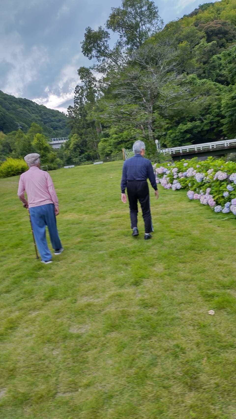 京都府長岡京市認知症対応型共同生活介護グループホームだいのじ隣公園風景